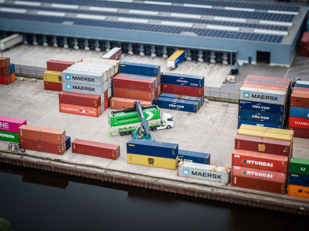 Containers op terminal